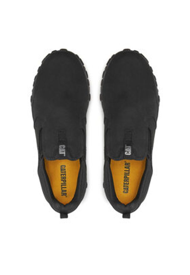 CAT Footwear Półbuty Hex Ready P726106 Czarny. Kolor: czarny. Materiał: nubuk, skóra