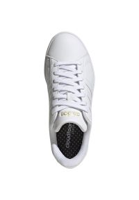 Adidas - Buty adidas Grand Court Cloudfoam Lifestyle Court Comfort W GW9213 białe. Okazja: na co dzień. Zapięcie: sznurówki. Kolor: biały. Materiał: syntetyk, skóra. Szerokość cholewki: normalna. Model: Adidas Cloudfoam #8
