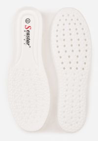 Born2be - Różowe Sneakersy na Grubej Podeszwie z Tłoczeniem i Ozdobnymi Paskami Ralis. Okazja: na co dzień. Zapięcie: pasek. Kolor: różowy. Materiał: jeans, dresówka #6