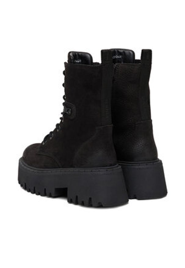 G-Star RAW - G-Star Raw Trzewiki CEO-WI34-MANYA-03 Czarny. Kolor: czarny. Materiał: nubuk, skóra