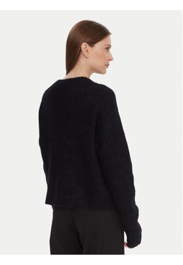 Kontatto Kardigan 3M0866C Czarny Regular Fit. Kolor: czarny. Materiał: syntetyk