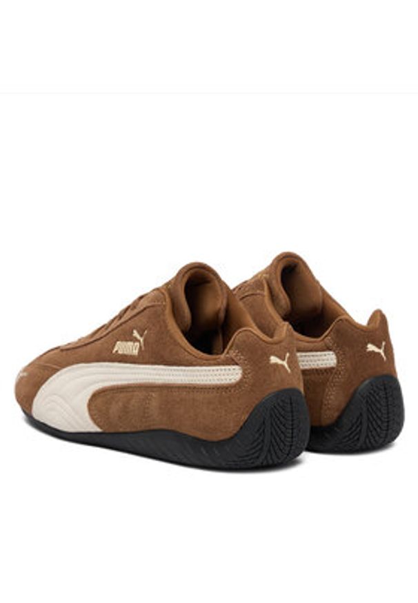 Puma Sneakersy 398846 Brązowy. Kolor: brązowy. Materiał: skóra, zamsz