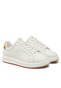 Lauren Ralph Lauren - LAUREN RALPH LAUREN Sneakersy 802978213001 Biały. Kolor: biały. Materiał: skóra #3