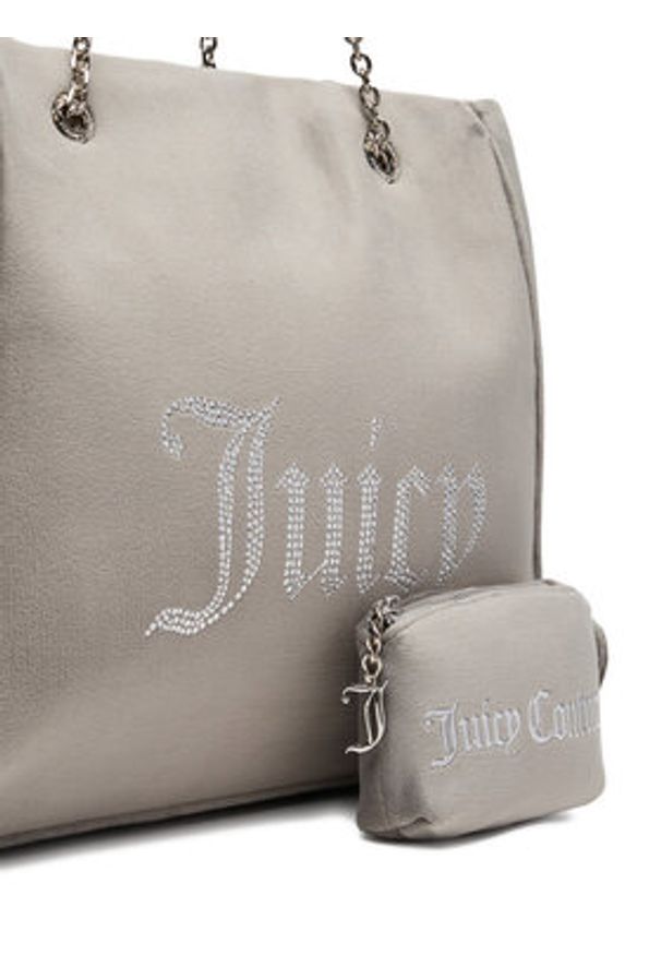 Juicy Couture Torebka CEO-BIJXT8935WPO Szary. Kolor: szary