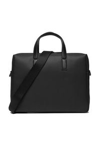 Calvin Klein Torba na laptopa Ck Must Laptop Bag K50K511221 Czarny. Kolor: czarny. Materiał: skóra