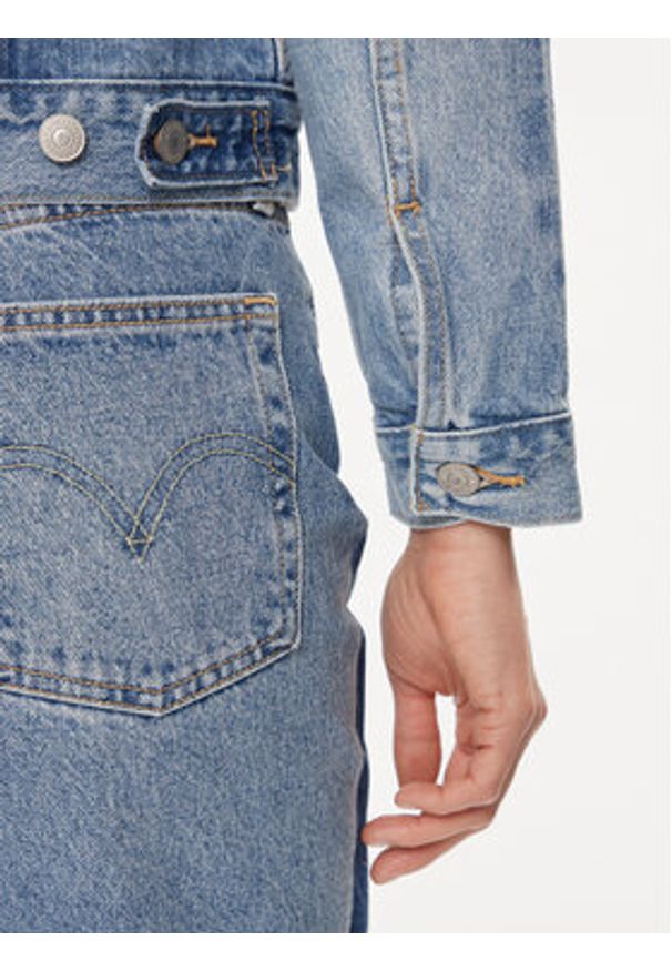 Levi's® Kurtka jeansowa Original Trucker 29945-0164 Niebieski Regular Fit. Kolor: niebieski. Materiał: bawełna