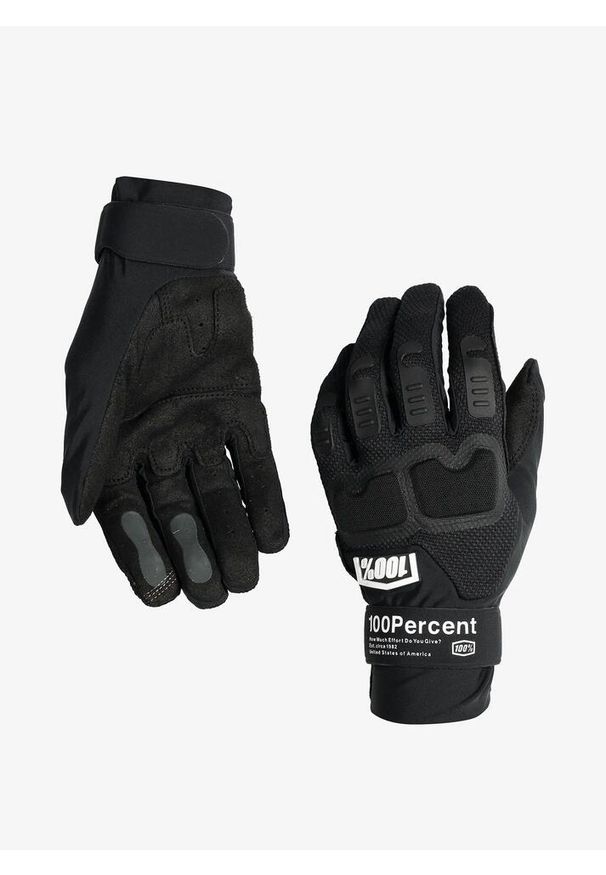 Rękawiczki rowerowe długie 100% Langdale Gloves. Kolor: czarny