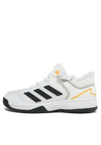 Adidas - adidas Buty Ubersonic 4 Kids Shoes HP9700 Biały. Kolor: biały. Materiał: materiał #6