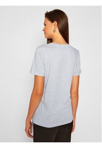 Calvin Klein T-Shirt Core Logo K20K202142 Szary Regular Fit. Kolor: szary. Materiał: bawełna