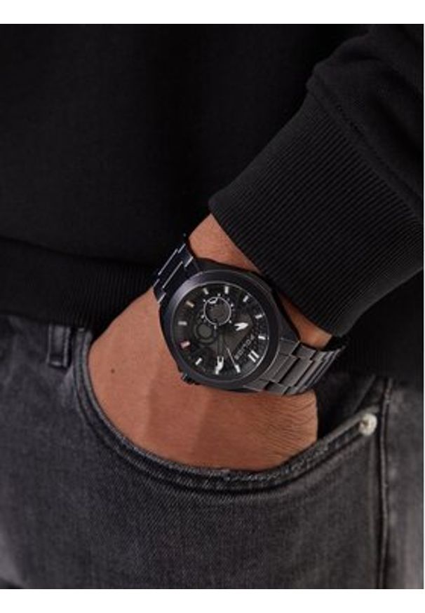 Police Zegarek Ranger II PEWJH2110301 Czarny. Kolor: czarny