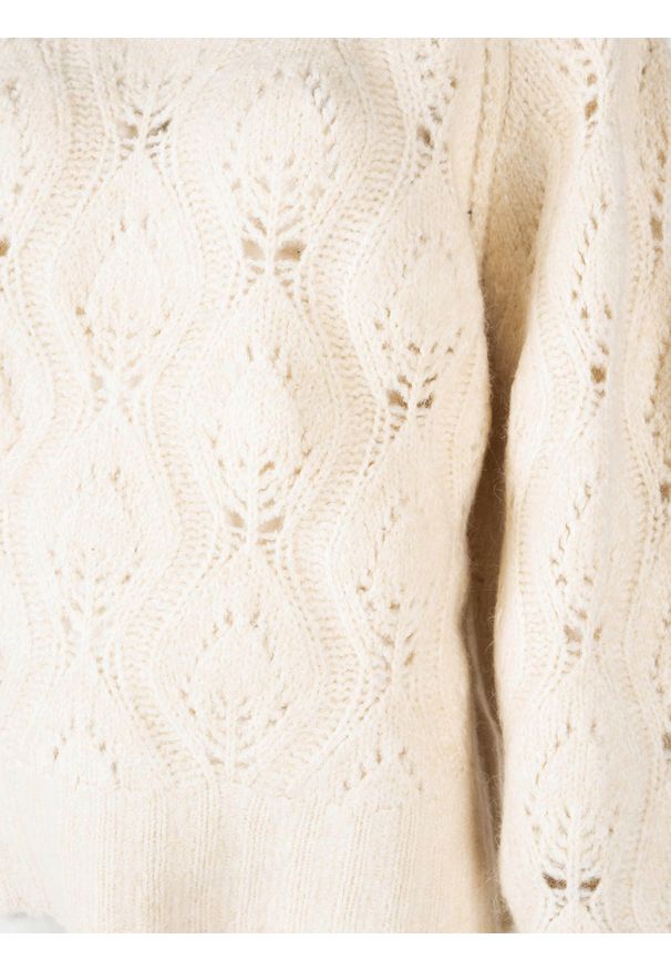 Silvian Heach Sweter "Oversize" | CVA22153MA | Kobieta | Beżowy. Kolor: beżowy. Materiał: wełna, akryl, elastan, poliester