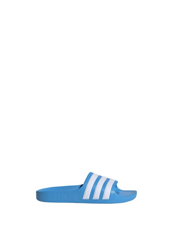 Adidas - adilette Aqua Slides. Kolor: niebieski, biały, wielokolorowy