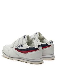 Fila Sneakersy Orbit Velcro Low Kids 1010785.98F Biały. Kolor: biały. Materiał: skóra #4