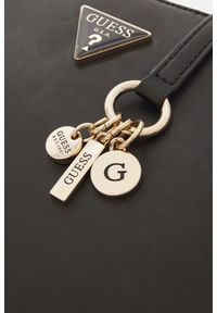 Guess - GUESS Czarna torebka damska Daryna II. Kolor: czarny. Materiał: skórzane #4
