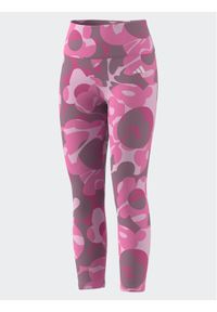 Adidas - adidas Legginsy IJ9591 Różowy. Kolor: różowy. Materiał: syntetyk #1