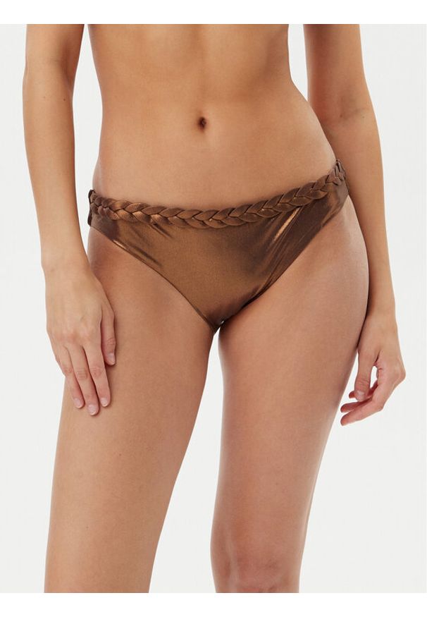 Chantelle Dół od bikini Shaman C16XA0 Brązowy. Kolor: brązowy. Materiał: syntetyk