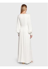 IVY & OAK - IVY OAK Sukienka wieczorowa Manna IO1123S7553 Biały Regular Fit. Kolor: biały. Materiał: wiskoza. Styl: wizytowy