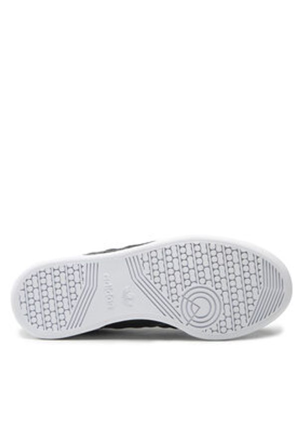 Adidas - adidas Sneakersy Continental 80 Stripes J GW6643 Czarny. Kolor: czarny. Materiał: skóra