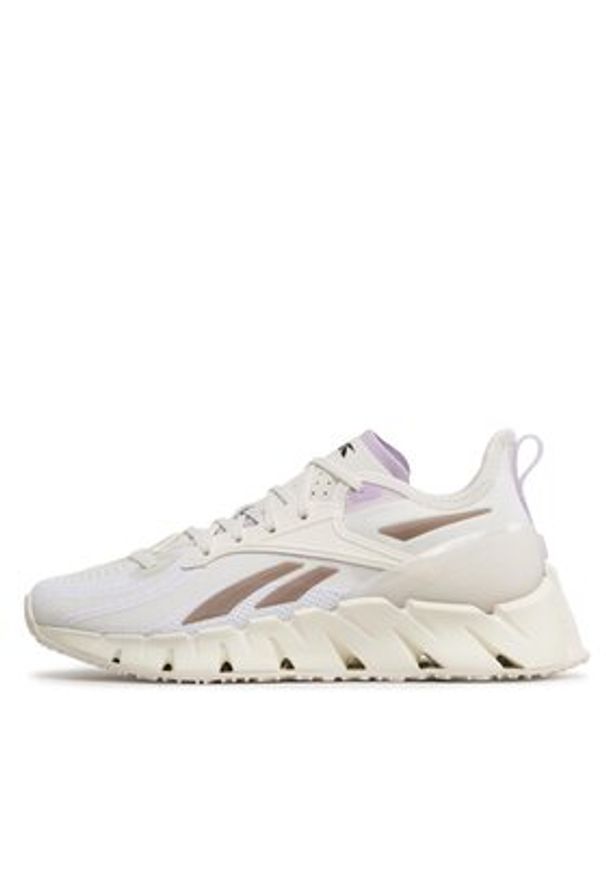 Reebok Sneakersy Zig Kinetica 3 HR1319 Écru. Materiał: materiał
