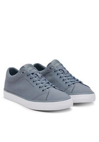 TOMMY HILFIGER - Tommy Hilfiger Tenisówki Th Hi Vulc Low Core Canvas FM0FM05396 Szary. Kolor: szary. Materiał: materiał #5