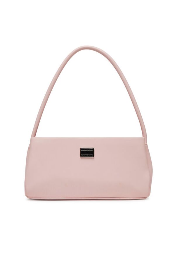Tommy Jeans Torebka Tjw American Cool Shoulder Bag AW0AW17295 Różowy. Kolor: różowy. Materiał: skórzane
