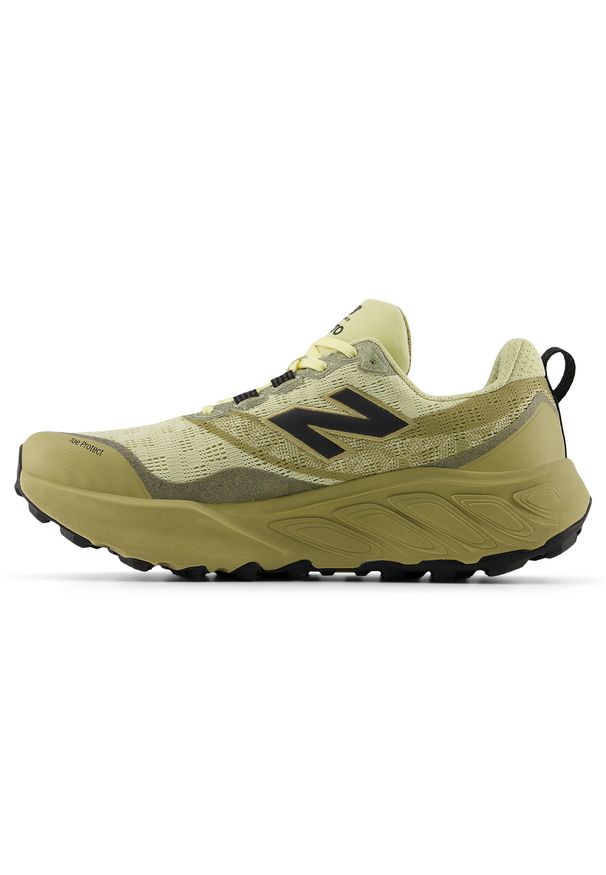 Buty męskie New Balance Fresh Foam X Hierro v9 MTHIERU9 – zielone. Kolor: zielony. Materiał: materiał, syntetyk. Szerokość cholewki: normalna. Sport: fitness, bieganie