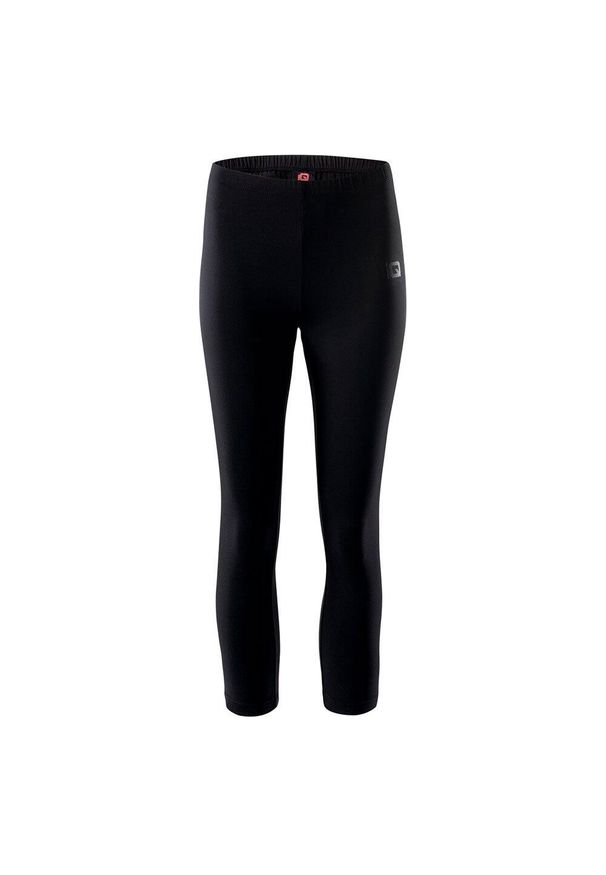 IQ - Legginsy 3/4 Damskie Silky. Kolor: czarny. Sport: bieganie