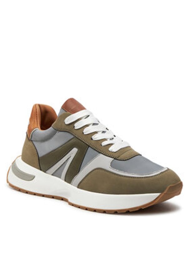 Alexander Smith Sneakersy ASAZHYM 3090 Zielony. Kolor: zielony. Materiał: skóra