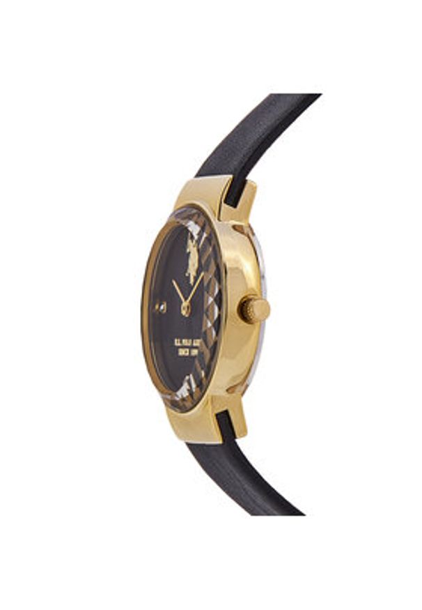 U.S. Polo Assn. Zegarek Angelique USP8257BK Czarny. Kolor: czarny