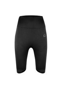 BESHAPED - Szorty Bikery fitness damskie Beshaped Body Boost modelujące. Kolor: czarny. Materiał: nylon. Sport: fitness
