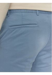 BOSS - Boss Chinosy 50510933 Niebieski Slim Fit. Kolor: niebieski. Materiał: bawełna #3