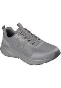 skechers - Adidasy Skechers Edgeride - Rekze, Mężczyźni. Kolor: szary. Materiał: materiał. Sport: fitness