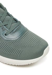 skechers - Skechers Sneakersy Bobs Squad-Tough Talk 32504/SAGE Zielony. Kolor: zielony. Materiał: materiał #3