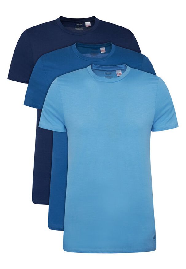 Calvin Klein Underwear Komplet t-shirtów LV00NB4051 Kolorowy Regular Fit. Materiał: bawełna. Wzór: kolorowy