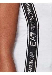 EA7 Emporio Armani T-Shirt 6RTT25 TJKUZ 1100 Biały Regular Fit. Kolor: biały. Materiał: syntetyk, wiskoza #7
