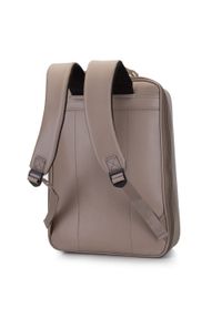 Wittchen - Męski plecak na laptopa 13/14” z gładką kieszenią. Kolor: beżowy. Materiał: skóra ekologiczna. Wzór: gładki. Styl: elegancki, casual, klasyczny, biznesowy #2