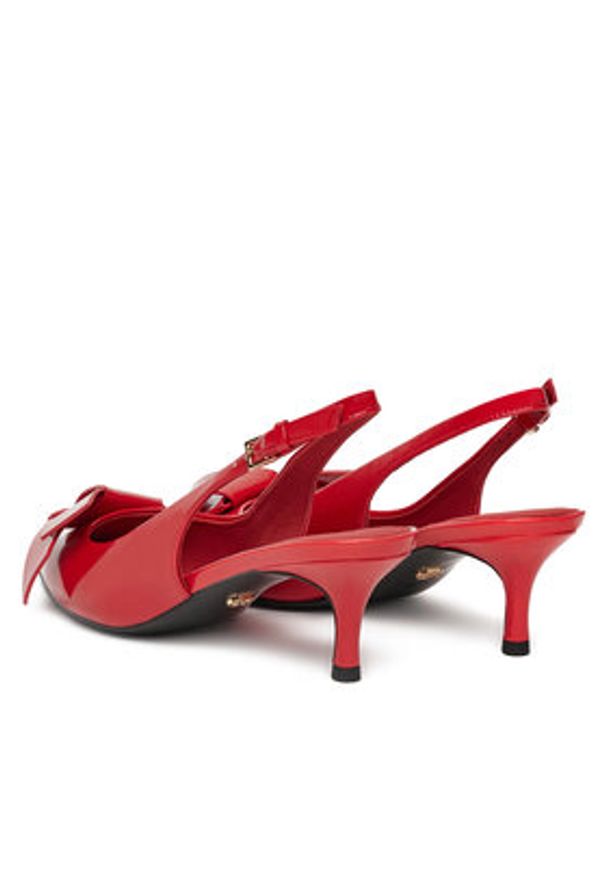 Gino Rossi - GINO ROSSI Czółenka EDEN-V2020-13-1 Czerwony. Kolor: czerwony. Materiał: skóra, lakier