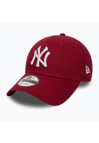 Czapka z daszkiem męska New Era League Essential 9Forty New York Yankees. Kolor: czerwony #1