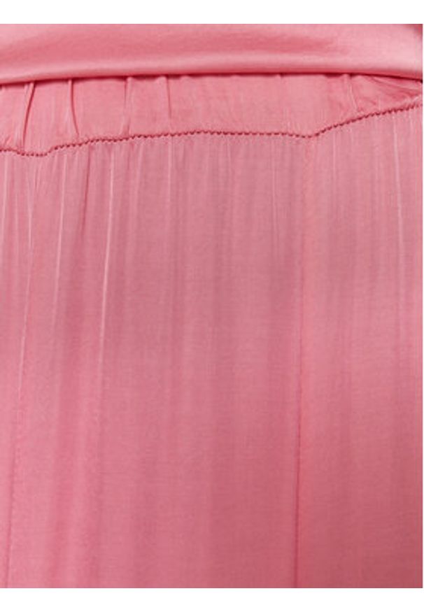 ViCOLO Spódnica midi TB0036 Różowy Regular Fit. Kolor: różowy. Materiał: wiskoza