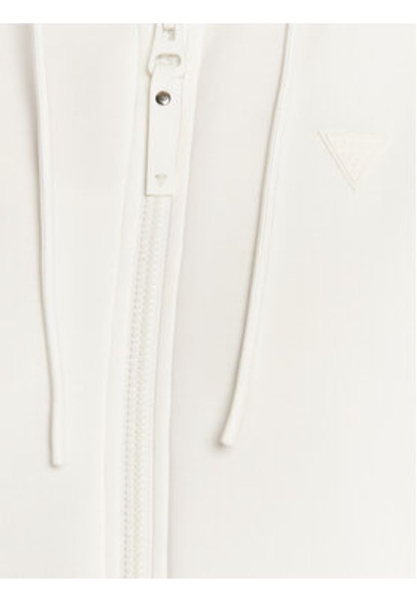 Guess Bluza V3RQ11 K7UW2 Biały Regular Fit. Kolor: biały. Materiał: wiskoza