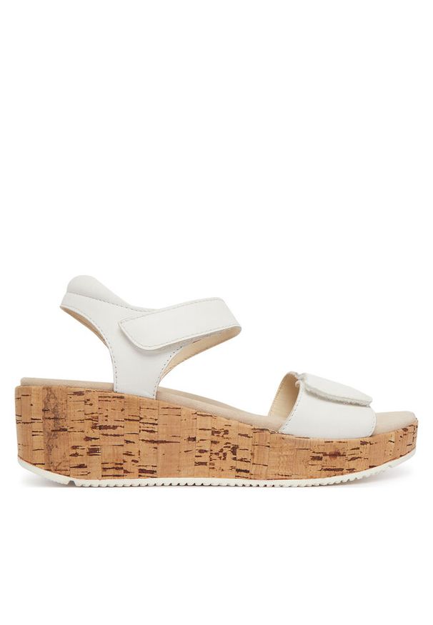 Sandały Ara. Kolor: biały