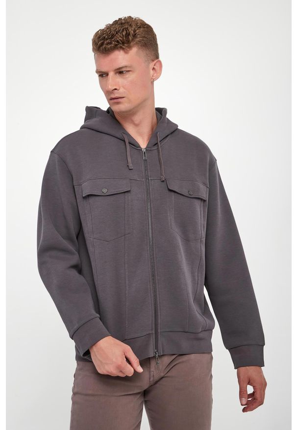 Armani Exchange - Bluza męska z kapturem ARMANI EXCHANGE. Typ kołnierza: kaptur