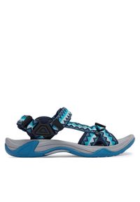 CMP Trekkingi Hamal Wmn Hiking Sandal 38Q9956 Niebieski. Kolor: niebieski. Materiał: materiał. Sport: turystyka piesza #1