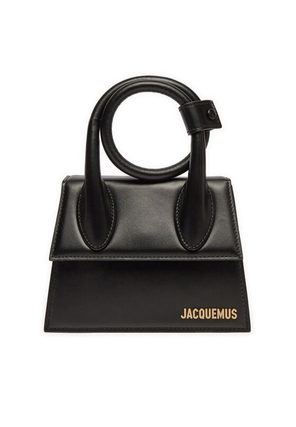 JACQUEMUS Torebka 213BA005-3000 Czarny. Kolor: czarny. Materiał: skórzane