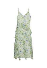 Vero Moda Sukienka wieczorowa Smilla 10346307 Turkusowy Regular Fit. Kolor: turkusowy. Materiał: syntetyk. Styl: wizytowy #5