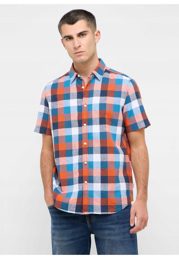 Męska koszula Mustang Style Berkeley Multi Big Vichy Check 1016471 12736