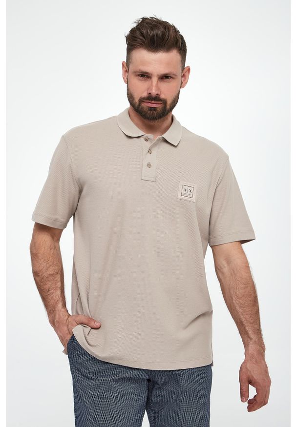 Armani Exchange - Polo męskie ARMANI EXCHANGE. Typ kołnierza: polo