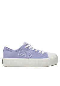 GAP - Gap Trampki Jackson Twl GAI001F5TWLAVEGP Fioletowy. Kolor: fioletowy. Materiał: materiał