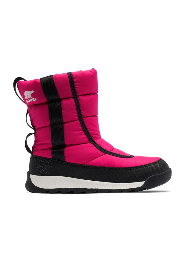 sorel - Śniegowce juniorskie Sorel Outh Whitney II Puffy Mid. Kolor: różowy. Sezon: zima