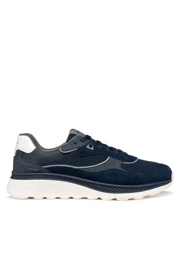 Geox Sneakersy U Spherica Actif X1 U65HUA 000U4 C4002 Granatowy. Kolor: niebieski. Materiał: materiał